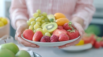 Varias frutas distintas en un