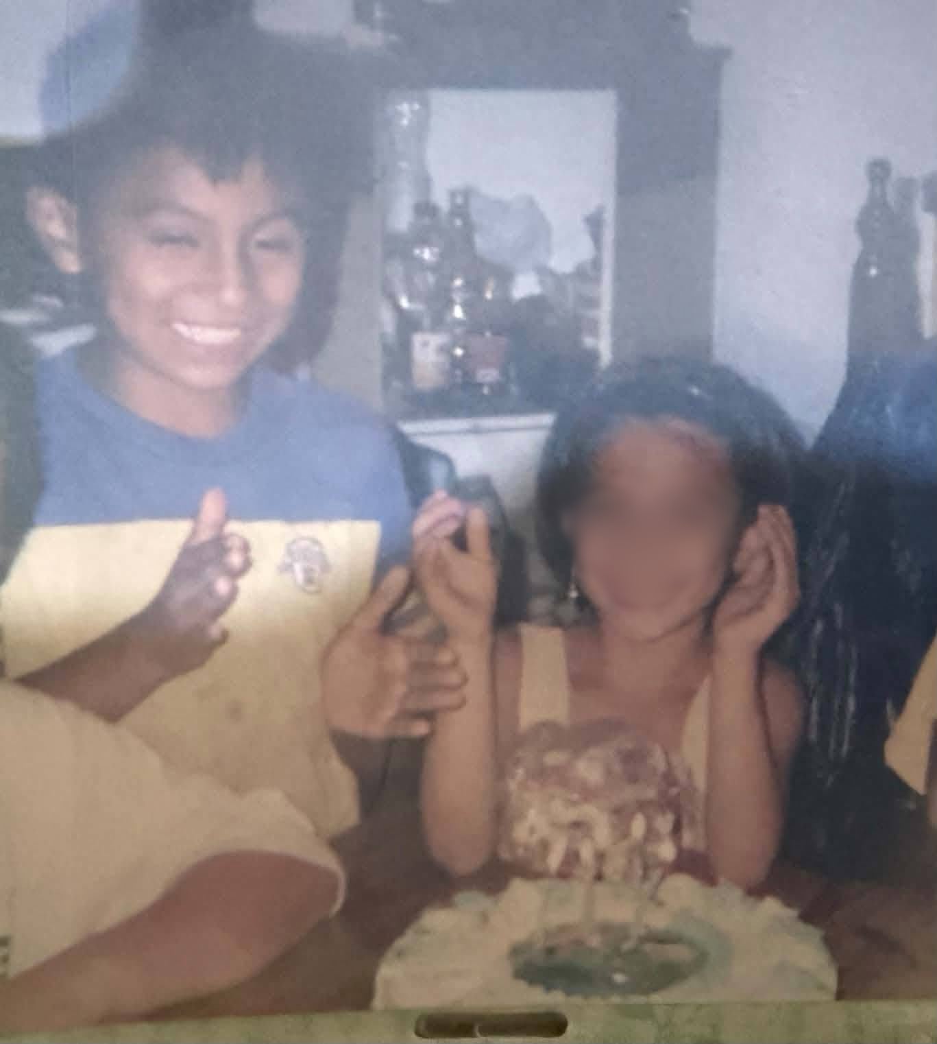 Edy Fernando Gutiérrez Mejía, cuando era niño, una foto publicada por su padre. (Facebook familiares de Edy Gutiérrez)
