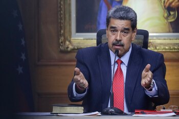 El dictador Nicolás Maduro se