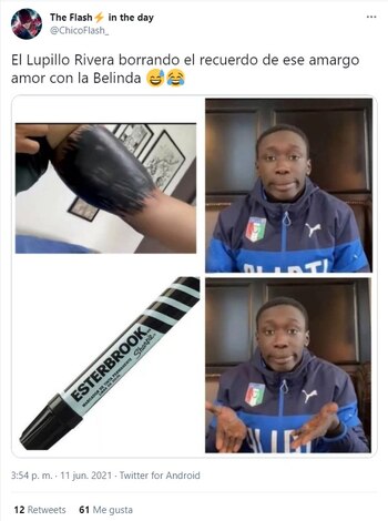 Foto: Captura de Twitter @ChicoFlash_