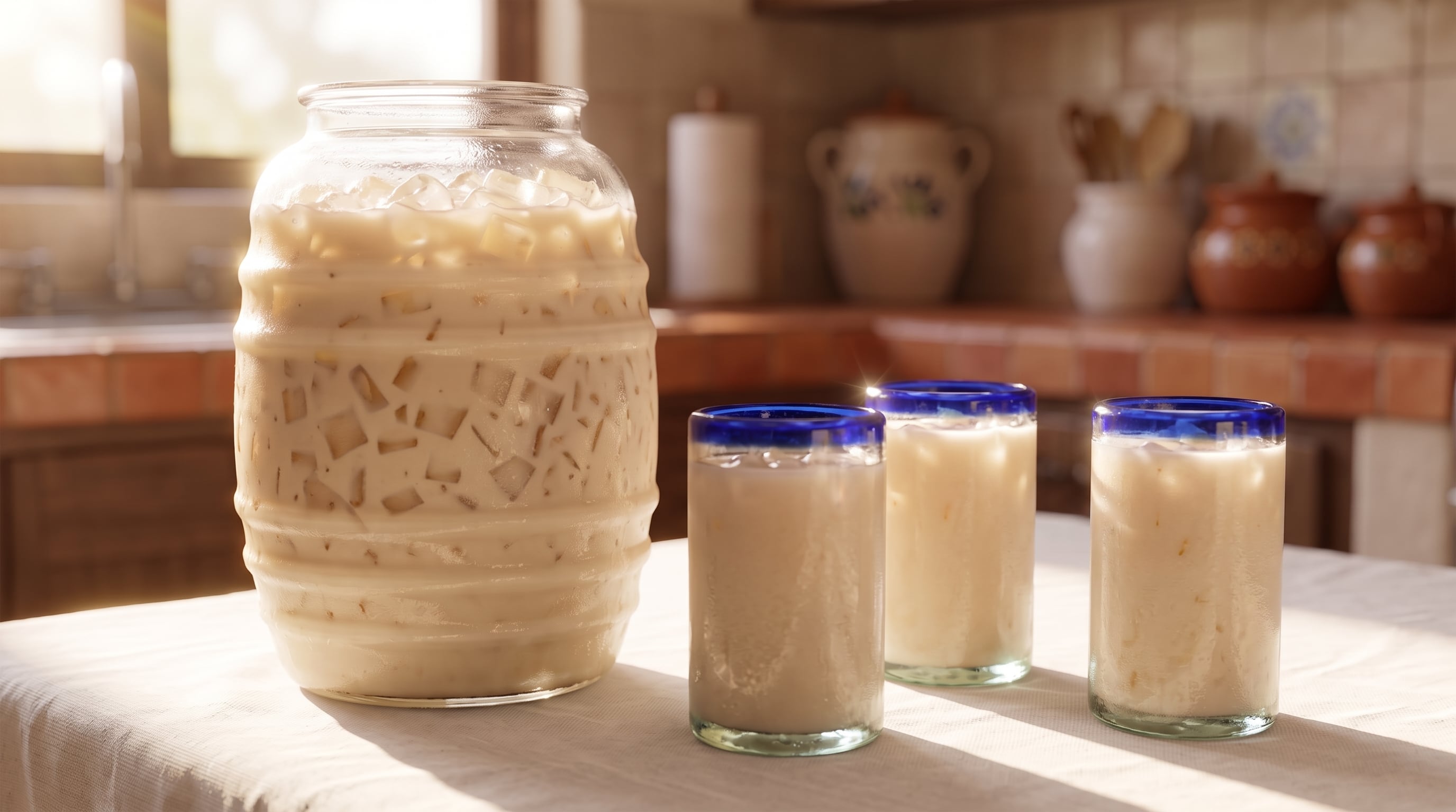 Preparar la horchata desde la noche anterior garantiza un sabor más concentrado al día siguiente. (Imagen Ilustrativa Infobae)