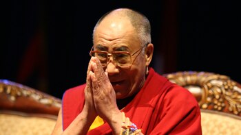 El Dalai Lama fue distinguido
