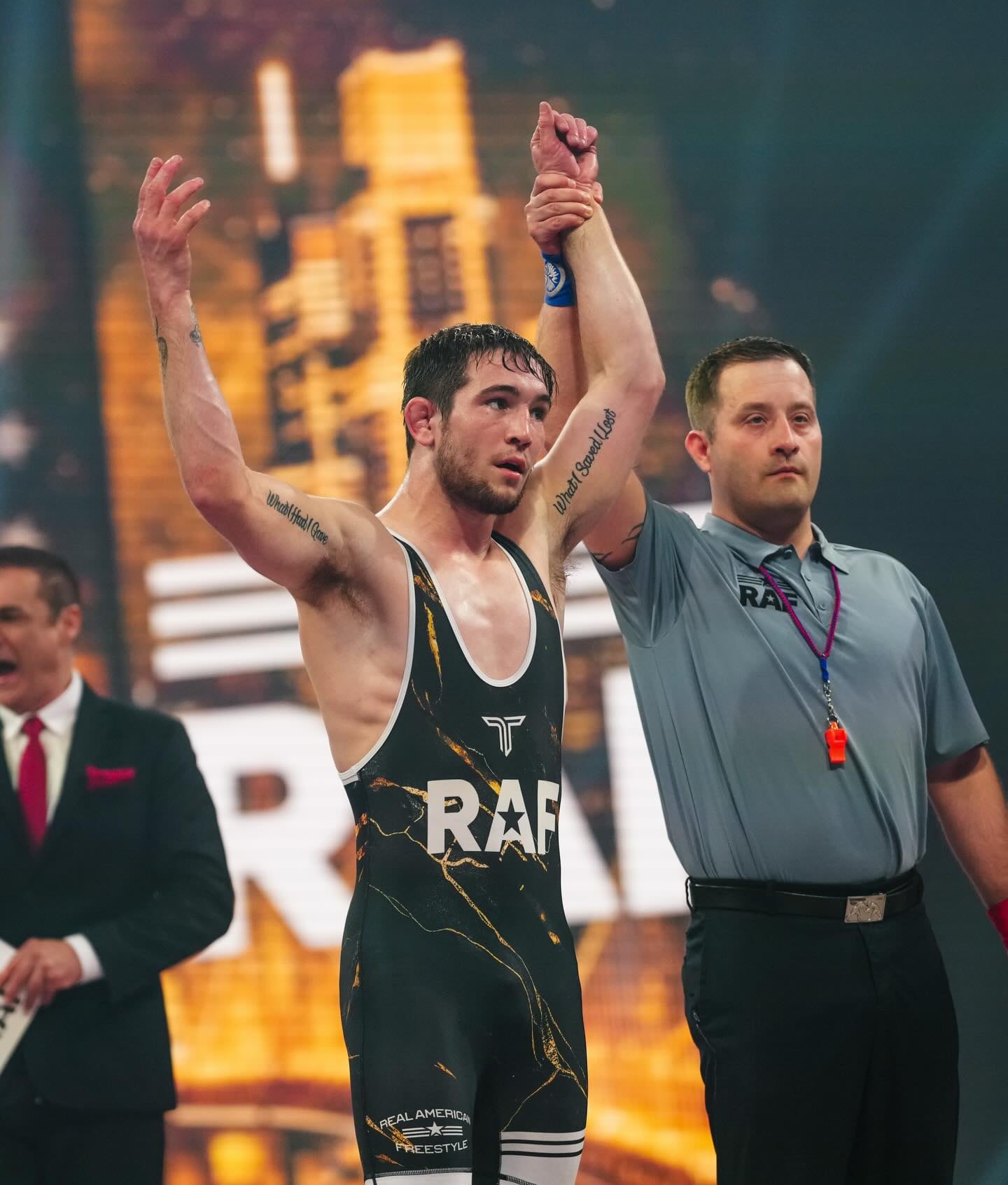 Lucas Bryde es campeón de lucha libre de la NCAA (Instagram)