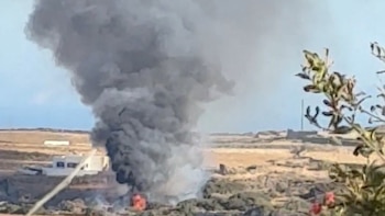 Tragedia en luna de miel: al menos tres muertos tras estrellarse un helicóptero privado en una isla griega