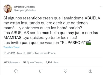 Amparo Grisales responde a las
