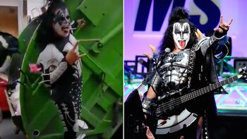 Gene Simmons compartió el video