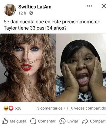 Cumpleaños Taylor Swift, Foto: Facebook