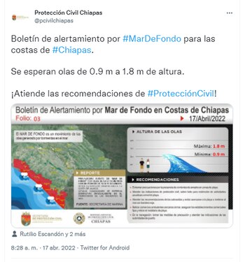 Esta es la segunda ocasión