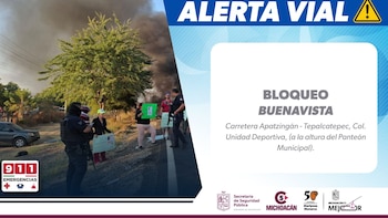 (FOTO: FB: C5 Michoacán)