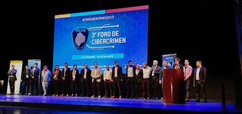 Asensio durante una convención sobre