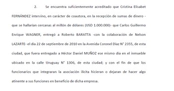 Héctor Daniel Muñoz y CFK: