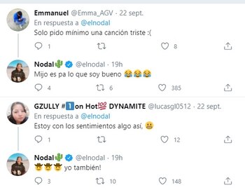 Algunos de los comentarios que