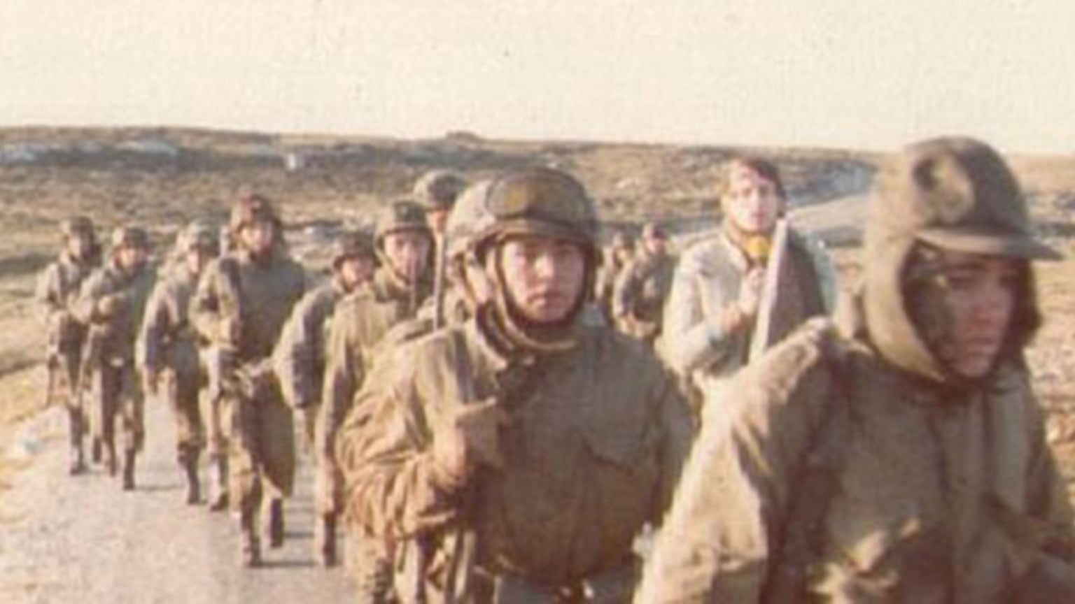 Los soldados argentinos que combatieron en Malvinas (Foto: Nicolás Kasanzew)