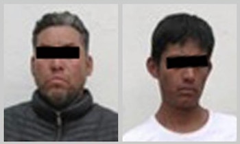 Elementos de la Secretaría de Seguridad del Estado de México detuvieron en Chalco a dos presuntos integrantes del CJNG. (Facebook Secretaría de Seguridad del Estado de México)