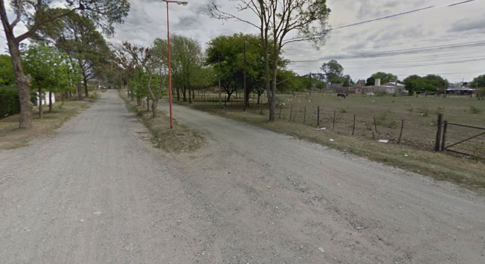 La zona en donde encontraron a los dos hombres heridos