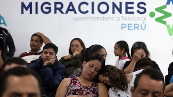 Migrantes venezolanos en Perú (Reuters)