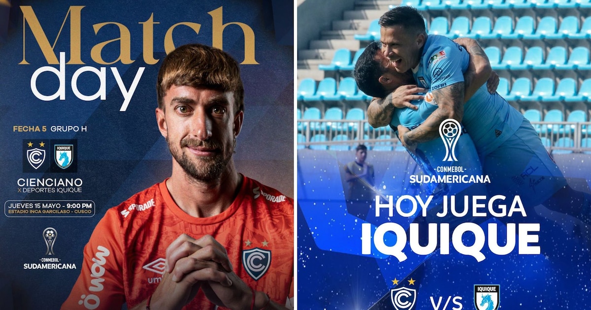 ¡Cienciano vs. Deportes Iquique EN VIVO! Sigue el Clásico Andino por la Copa Sudamericana 2025