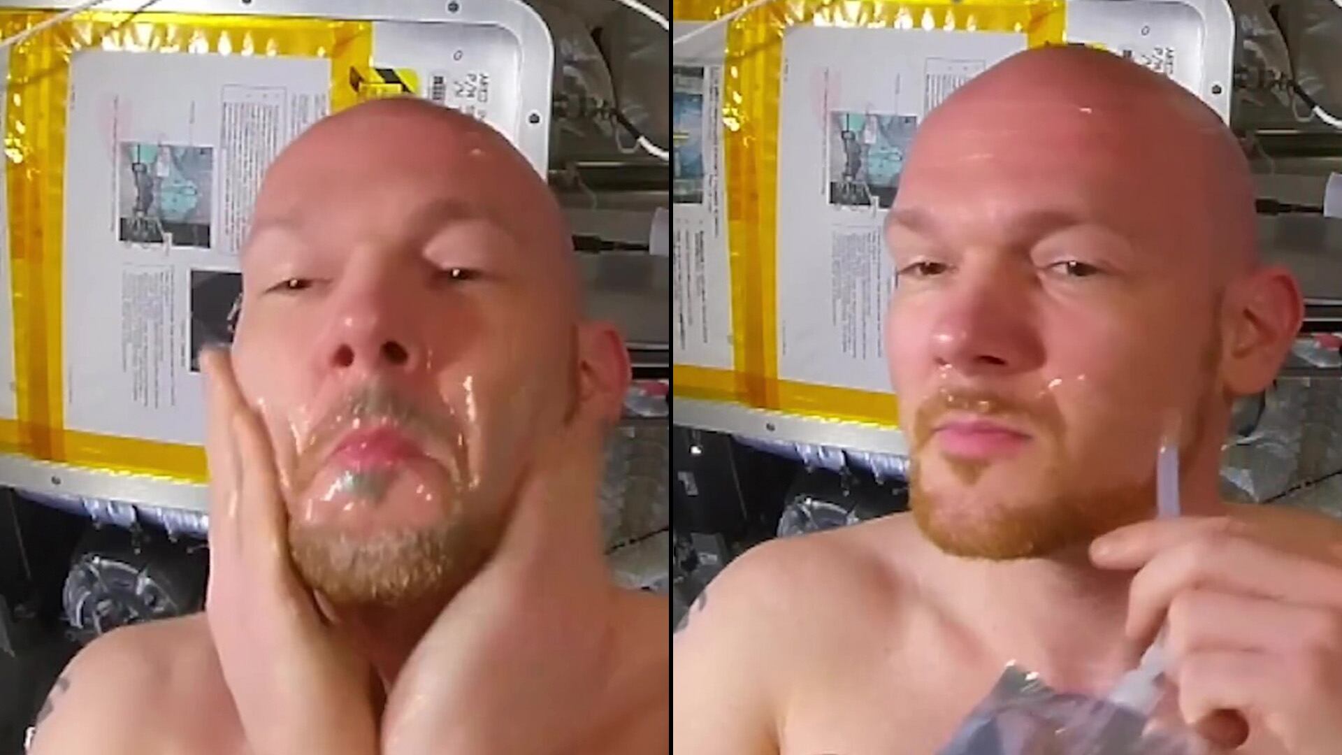 Los astronautas tienen que cubrir las mismas necesidades de higiene humana que las personas en la Tierra, pero en un entorno de gravedad reducida, las condiciones cambian. (European Space Agency)