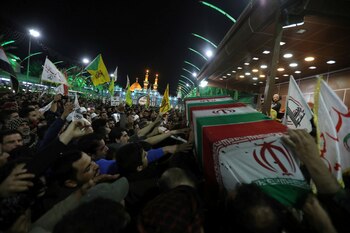 Funeral de Qassem Soleimani (REUTERS/Abdullah