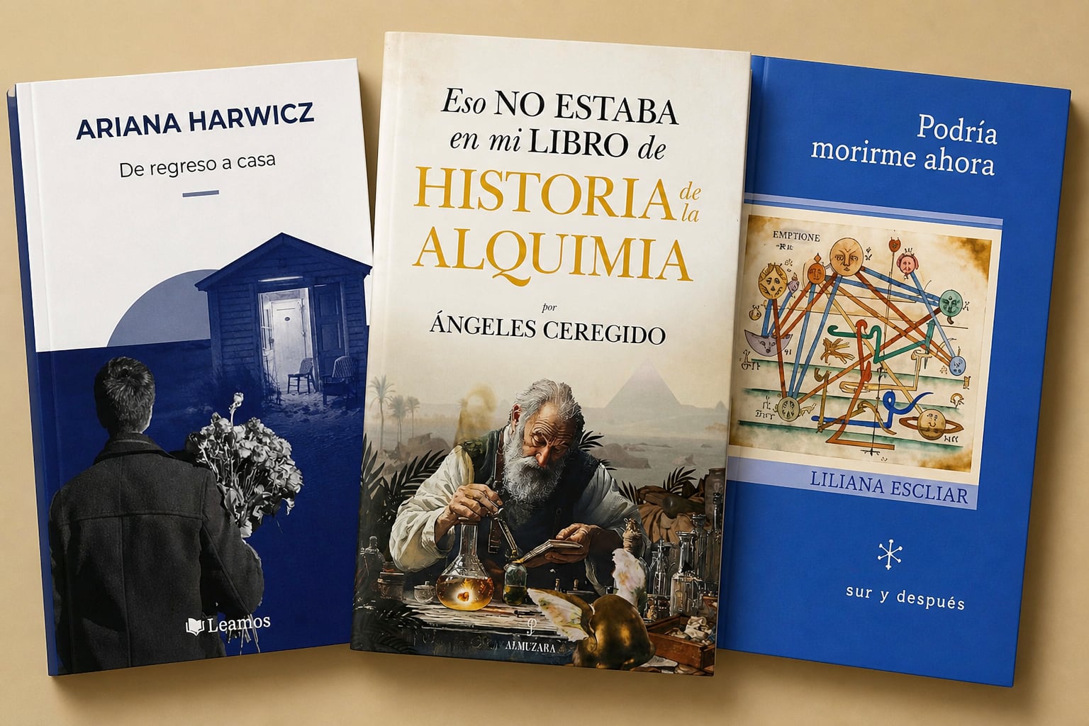 Tres libros para arrancar el fin de semana y no soltarlos. (Imagen Ilustrativa Infobae)