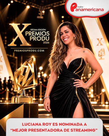 Luciana Roy compite en la categoría Presentadora de streaming junto a Pampita, Zaira Nara y Nati Jota.