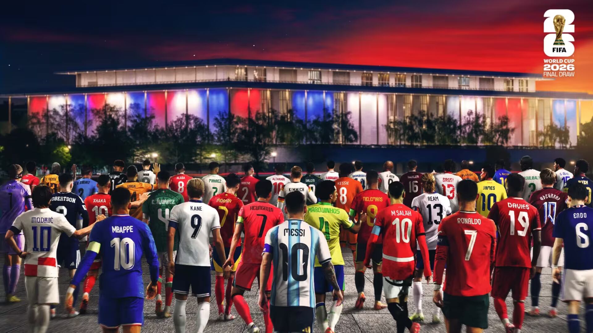 El sorteo de grupos del Mundial 2026 se realizará el 5 de diciembre de 2025 en Washington D. C., con transmisión global en vivo. (FIFA)