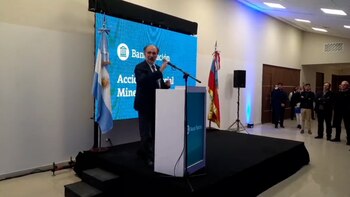 Eduardo Hecker ayer en Catamarca