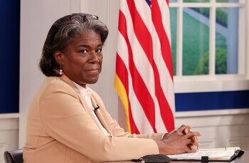 La embajadora de Estados Unidos