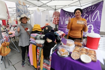 El evento incluyó una feria