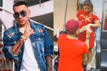 Josimar fue captado con misteriosa