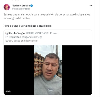 Piedad Córdoba habla de la
