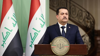 El primer ministro de Irak