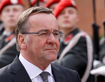 Boris Pistorius, ministro de Defensa de Alemania (REUTERS/Leonhard Foeger)