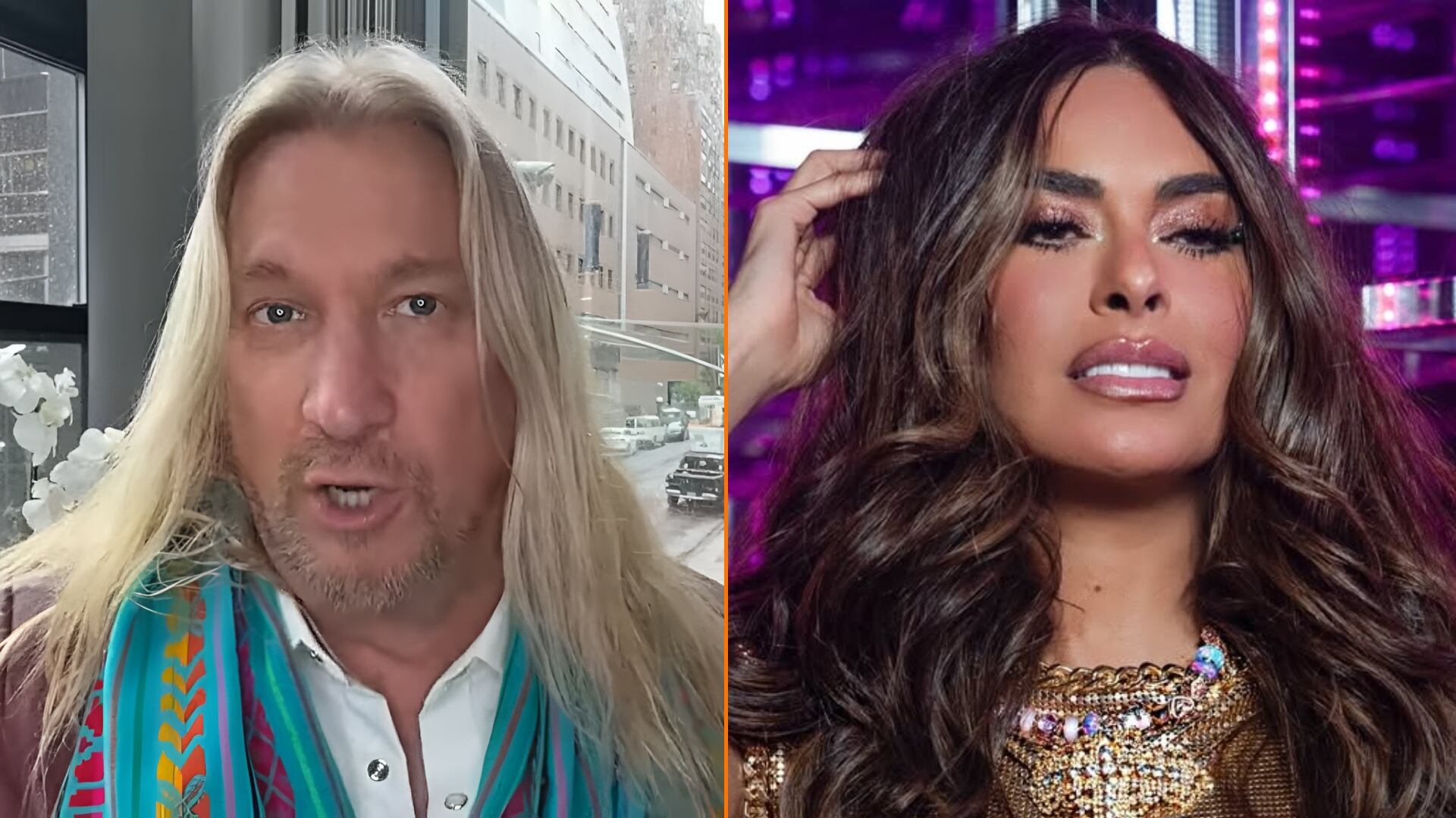 Ceriani hizo referencia a rumores de que la conductora de ‘Hoy’ practica la santería para ‘blindarse’ en la industria de la televisión. (Fotos: @galileamontijo, Instagram / Javier Ceriani, YouTube)