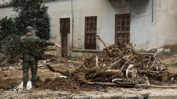 Militares desplegados por la dana