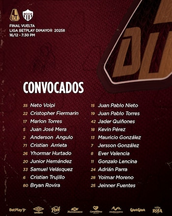 El vinotinto y oro tendrá