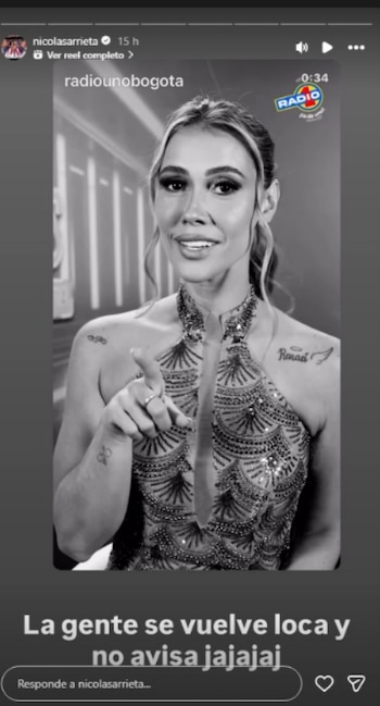 Nicolás Arrieta le responde a