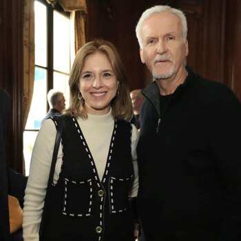 Carla Peterson y James Cameron