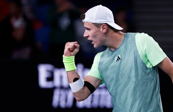 El tenista checo Jakub Mensik