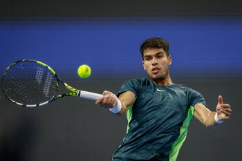 Carlos Alcaraz (EFE/EPA/MARK R. CRISTINO/Archivo)