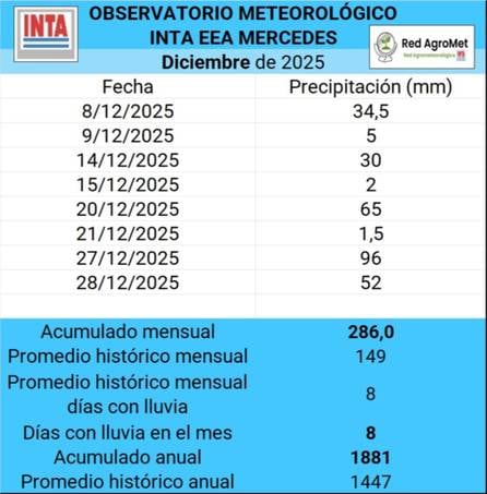 La caída de más de 495 milímetros de lluvia en la ciudad de Corrientes y acumulados excepcionales en localidades como El Sombrero y Mercedes llevaron a la saturación del suelo y el colapso de los sistemas pluviales