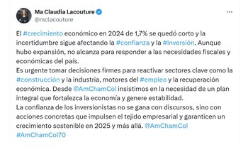 María Claudia Lacouture, presidenta ejecutiva