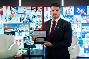 El piragüista Cristian Toro, oro