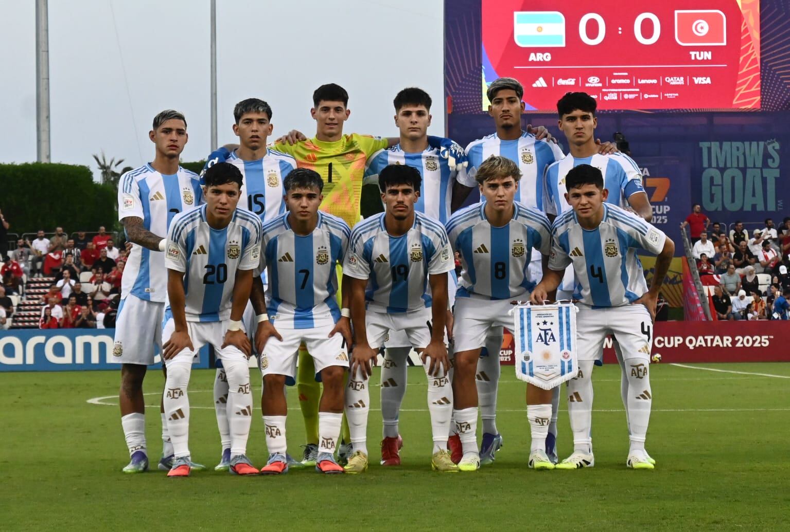 La selección argentina Sub 17 avanza en el Mundial de Qatar (@Argentina)