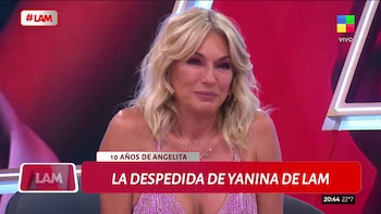 Las lágrimas de Yanina Latorre