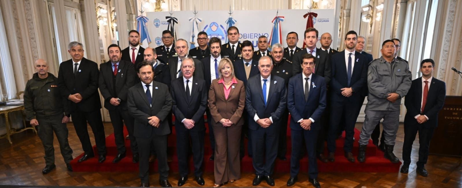 La ministra Alejandra Monteoliva con gobernadores del NOA en el primer Consejo Federal de Seguridad Interior