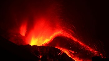 Tres semanas de furia volcánica