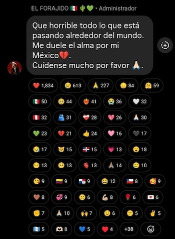 Christian Nodal también envió un