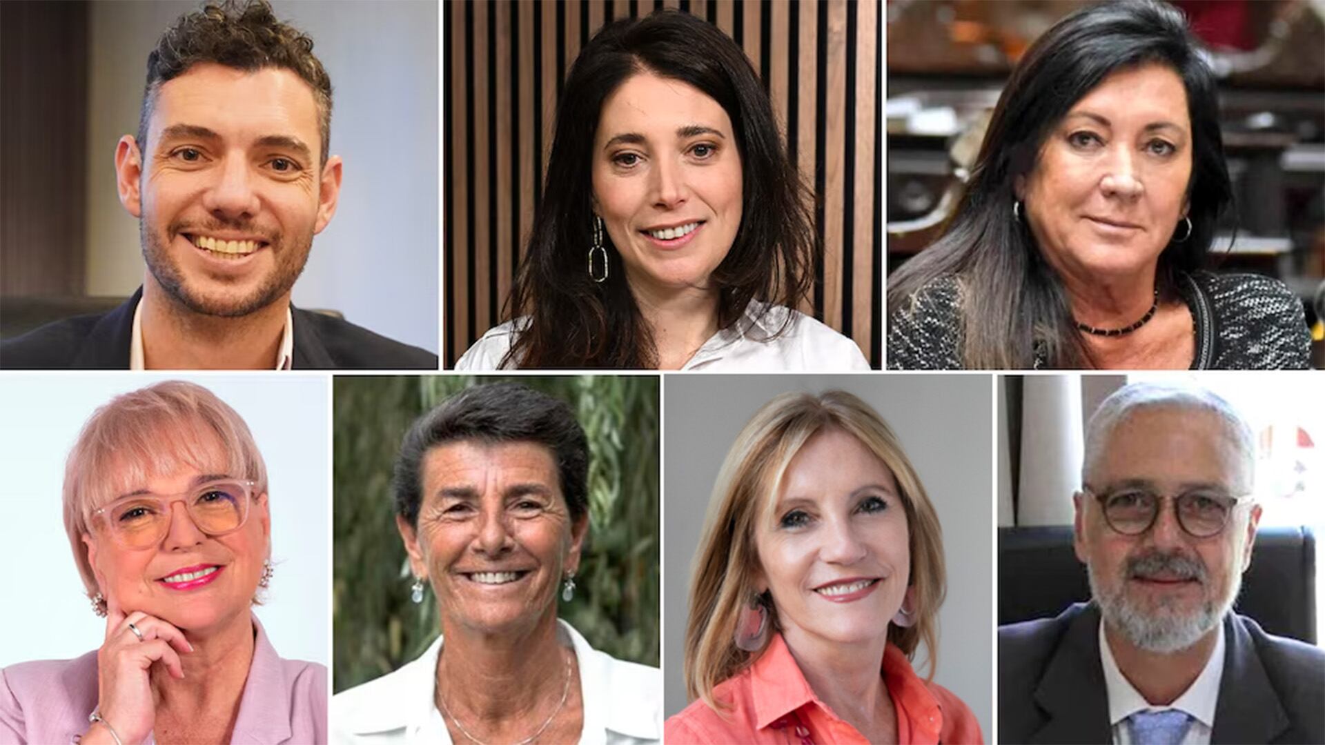 Los diputados que se van del PRO: Damián Arabia, Sabrina Ajmechet, Laura Rodríguez Machado, Silvana Giudici, Patricia Vázquez María Luisa González Estevarena y Carlos Almenda
