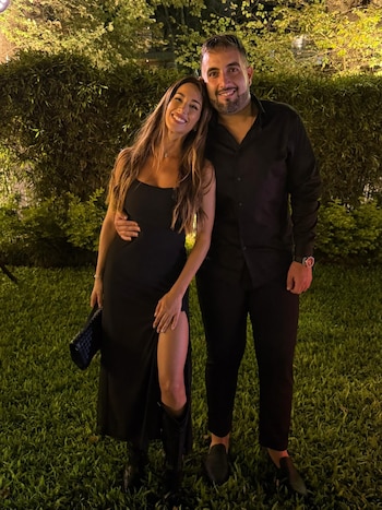 Estefi Berardi y Félix Orsatti se conocieron en un asado organizado por Ailén Bechara y Agustín Jiménez